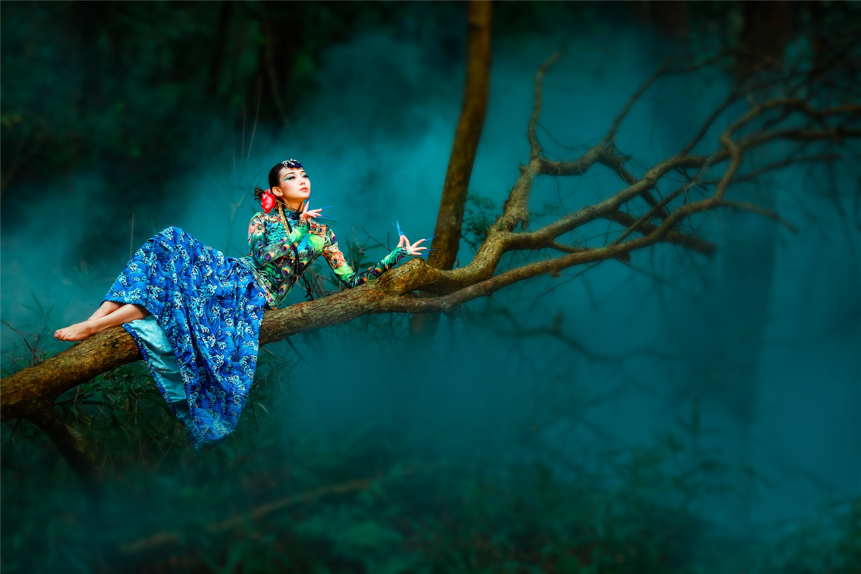 YITUYU艺图语 2021.08.18 孔雀林 青萧